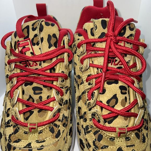 Fila Disruptor 3XM01291-923 Brown Casual Shoes Sneakers Size 5 - Picture 5 of 8